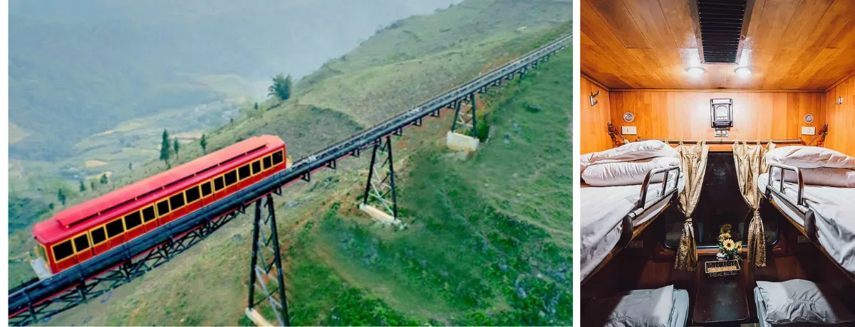 Train from Hanoi to Lao Cai for Sapa