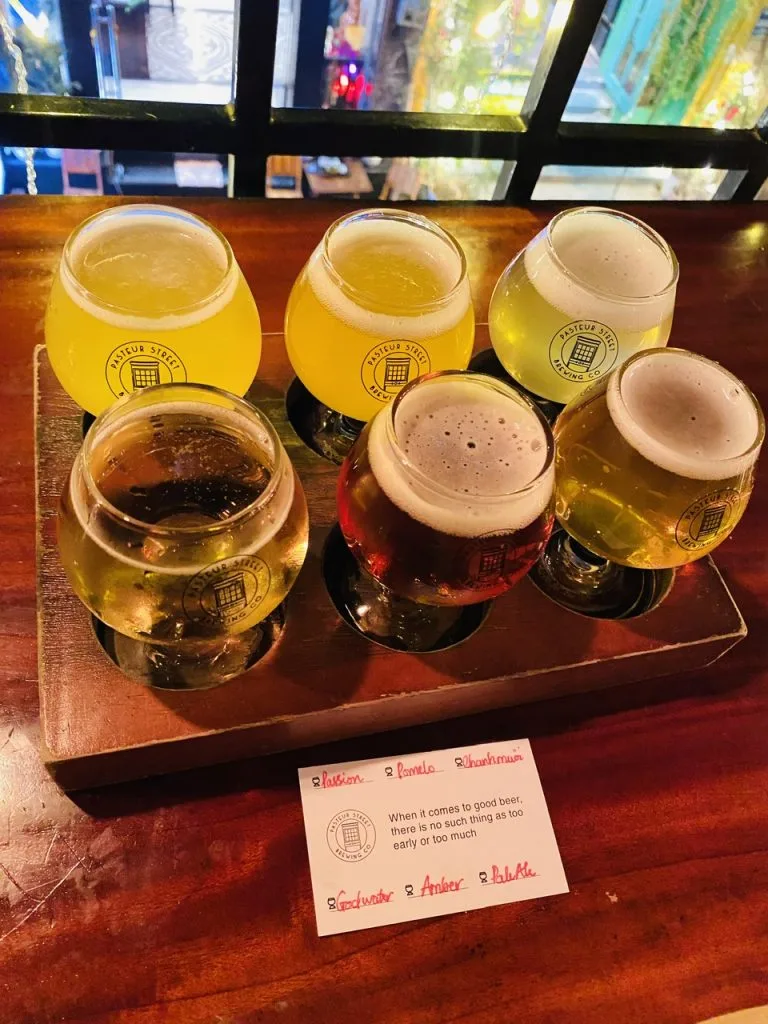Enjoying A Glass Of Craft Beer At Saigon Pasteur Is A Great Suggestion For A Romantic And Enjoyable Date