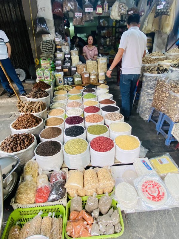 Dong Xuan area scaled Hanoi Vegetarian Street Food Tour & Stories (have a Vegan option)