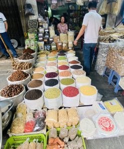 Hanoi Vegetarian Street Food Tour & Stories (have a Vegan option) 19 Dong Xuan area scaled Hanoi Vegetarian Street Food Tour & Stories (have a Vegan option)