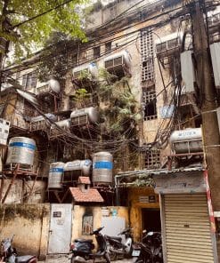 Cho GIoi area water tanks scaled Hanoi not-to-go-alone areas & stories from Vietnam war