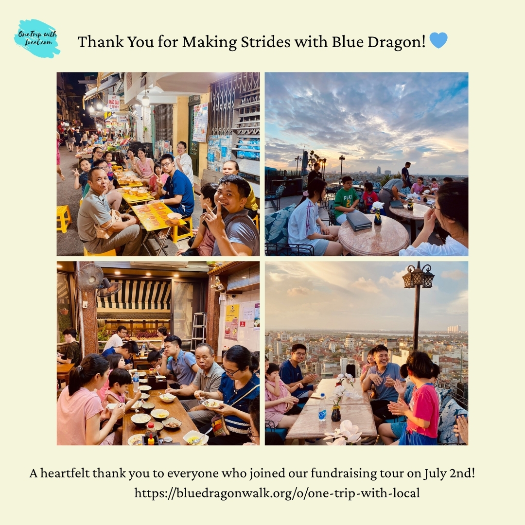 1 We're Walking for Hope, Again! ✨ OneTrip with Local Joins Blue Dragon Walk 2025!